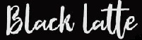 Black Latte logo